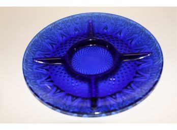 BLUE VEDDGIE PLATE