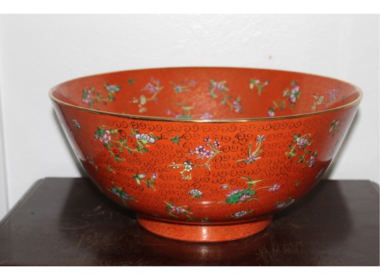 Large Painted Bowl