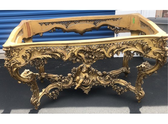 Ornate Gold Table