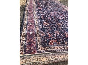 Oriental Rug 23'x 11.5' Hand Knotted Perssian Rug