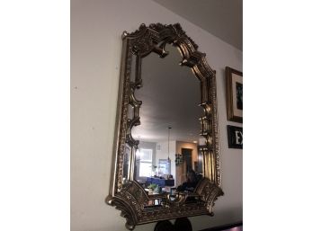 Gold Ornante Mirror
