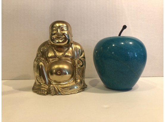Buddha And Stone Apple