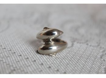 Sterling Dolphin Ring