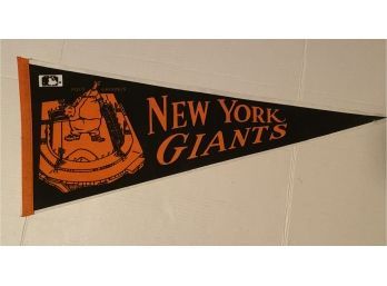 Vintage New York Giants Major League Baseball Pennant Polo Ground