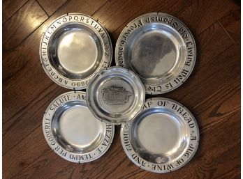 PEWTER PLATES