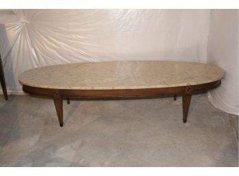Vintage Marble Top Coffe Table