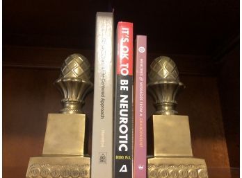 Books And Brass Book Ends