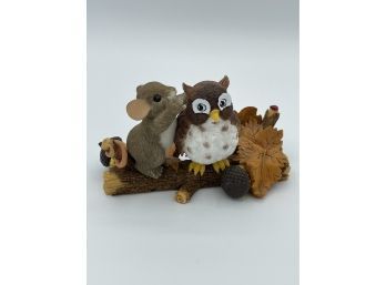 Charming Tails Mouse And Owl