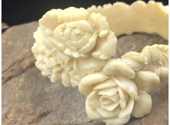 Carved Cuff Bracelet