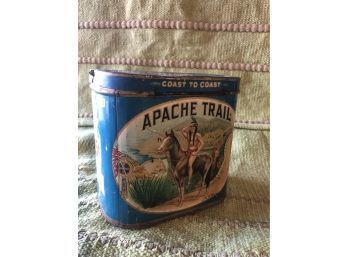 Authentic Apache Trail Cigar Tin