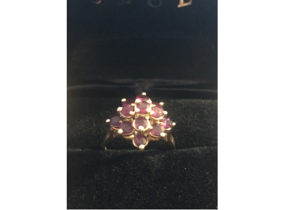 14 K And Ruby Ring