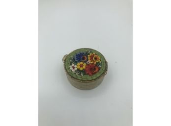 Vintage Mosaic Pillbox