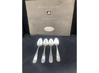 West Moreland Sterling Spoons (on22)