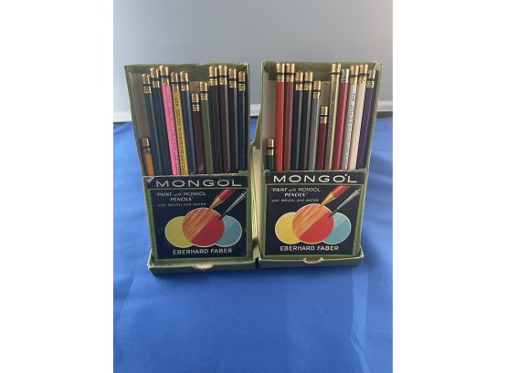 Vintage Mongol Colored Pencils