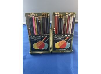 Vintage Mongol Colored Pencils