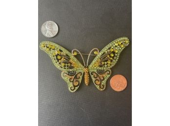 Large Butterfly Pin
