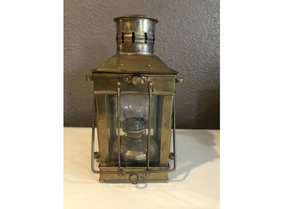 Cargo Light 1939 Brass Lantern