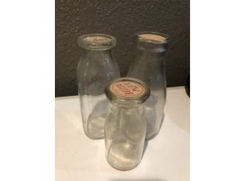 Vintage Milk Containers