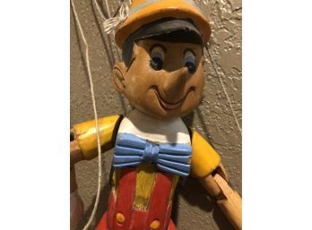 Wooden Pinocchio Marionette