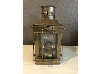 Cargo Light 1939 Brass Lantern
