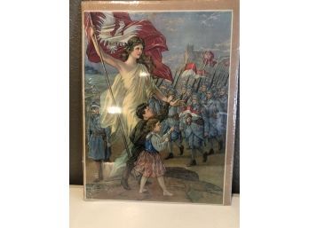 Vintage Poland War  Poster