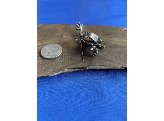 Frog Pin .925