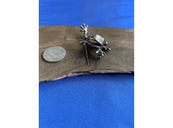 Frog Pin .925