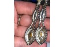 Vintage Rhinestone Earrings