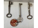 Vintage Collection Of 9 Skelton Keys Shipping Available