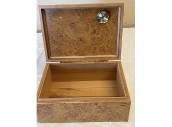Humidor With Cigar Cutter