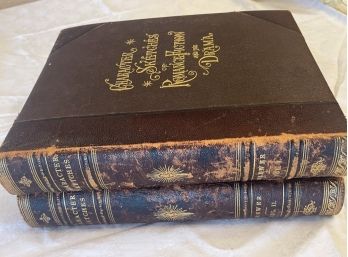 1892 Character Sketches Of Romance, Fiction And The Drama Volume 1 & 2