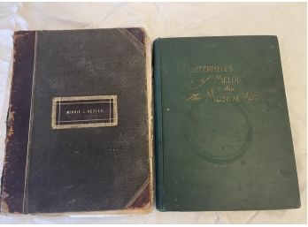 1872 & 1906 Music Books