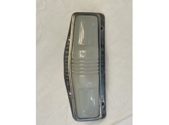 Old Glass Automobile Dome Light
