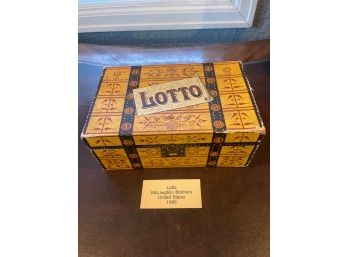 Antique 1888 Lotto Game By The McLaughlin Brothers