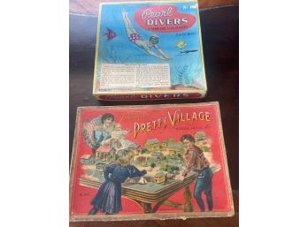 Vintage Pearl Divers & Antique The New Pretty Village
