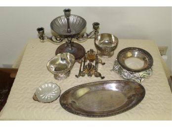 MISC SILVER PLATE  LOT