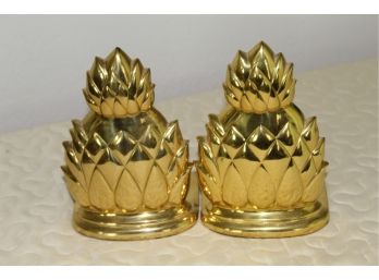 PINEAPPLE BOOK ENDS