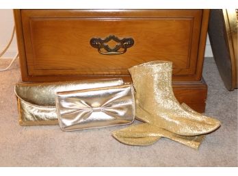 Vintage Clutches And Shoes