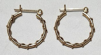 14K Gold Earrings 1.8 Grams