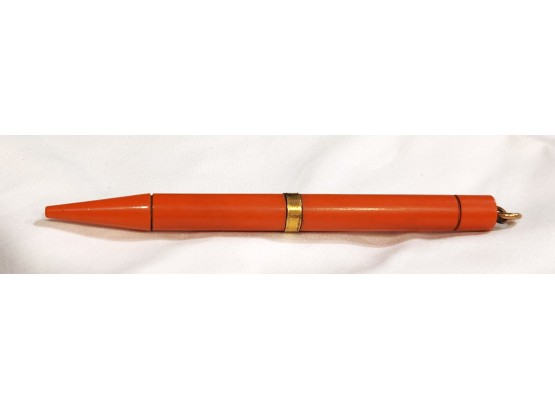 Waterman's Mechanical Pencil Cardinal Red Hard Rubber Ring Top