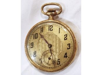 Antique Tacy  Swiss Made Pocket Watch Admiral Model Very Art Deco