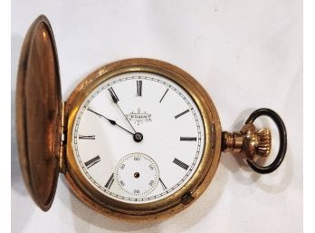 1888 Elgin Senator Grade 95 Hunter Case Size 6 Pocket Watch