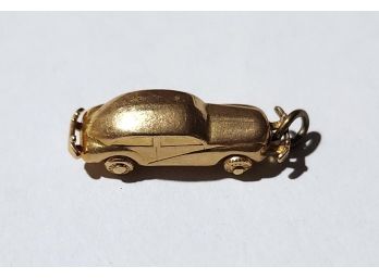 14K Gold Charm Souvenir Automobile Car 2.1 Grams TW