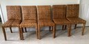 Pottery Barn Wicker Chairs (5)