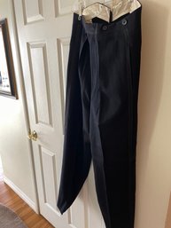 Black Vintage Men's Suit/tux Slacks