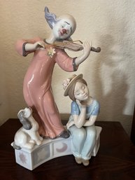 Lladro #6900 'Music For A Dream' Clown Figurine