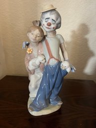 Lladro Society Figurine #7686 Pals Forever