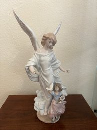 Lladro # 6352  'Guardian Angel' Figurine - Artist Signed