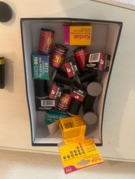 Box Of Assorted 35mm And 24mm Film