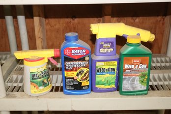 Garden Chemicals & Hose Sprayer